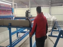 Wire Diameter 5-12mm Panel 2.5m Memperkuat Mesh Mesin Las Tiga Fase