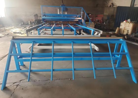 Wire 8mm Motor 11kw Reinforcing Mesh Welding Machine PLC Terkendali