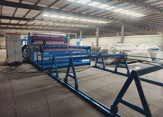 Lebar Mesh 3m Lebar Mesh 6m Highway PLC Memperkuat Mesin Las Mesh