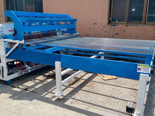 Ukuran Mesh 50*50mm Kawat Galvanis Mesin Las Pagar Mesh 3mm