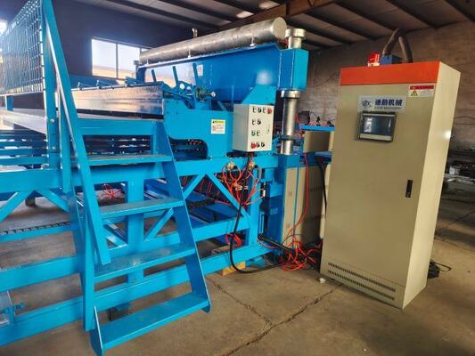 Delta PLC Mesh Ukuran 2.4*6m Mesin Las Rebar Mesh Bertulang CNC