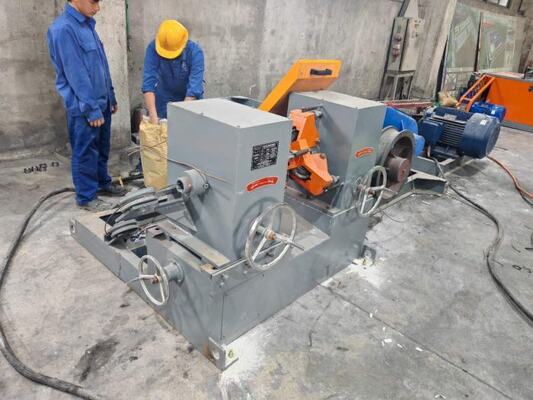 Mesin Menggambar Kawat Baja / Mesin Ribbed Bar Baja Rolling Dingin